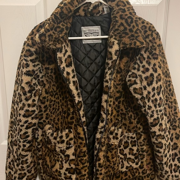 Leopard Levi Jacket / Size Medium - Picture 5 of 7